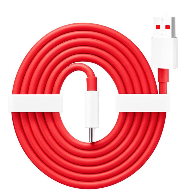 120W SuperVOOC Fast Charging Cable – Type-C to USB | Red Edition