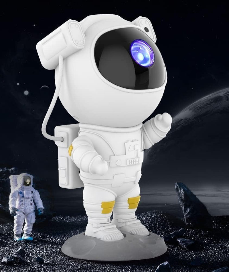 Amazm™ Astronaut Galaxy Star Projector – Remote Controlled | Rotating Nebula Light | Timer | Space-Themed Night Lamp for Kids & Adults | Bedroom, Gaming & Home Décor