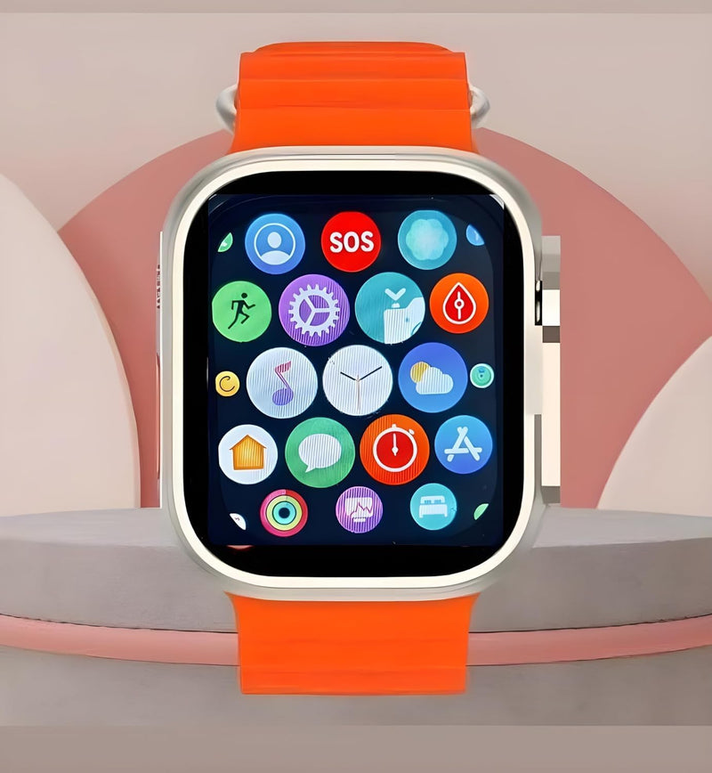 T800 Ultra Smart Watch – Rugged Design, Fitness Tracking & Always-On Style