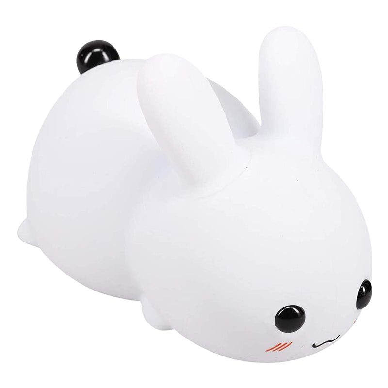 Bunny Night Light – Snow White | Soft Silicone LED Lamp | Rechargeable | Touch Control | Perfect for Baby Nursery & Kids&