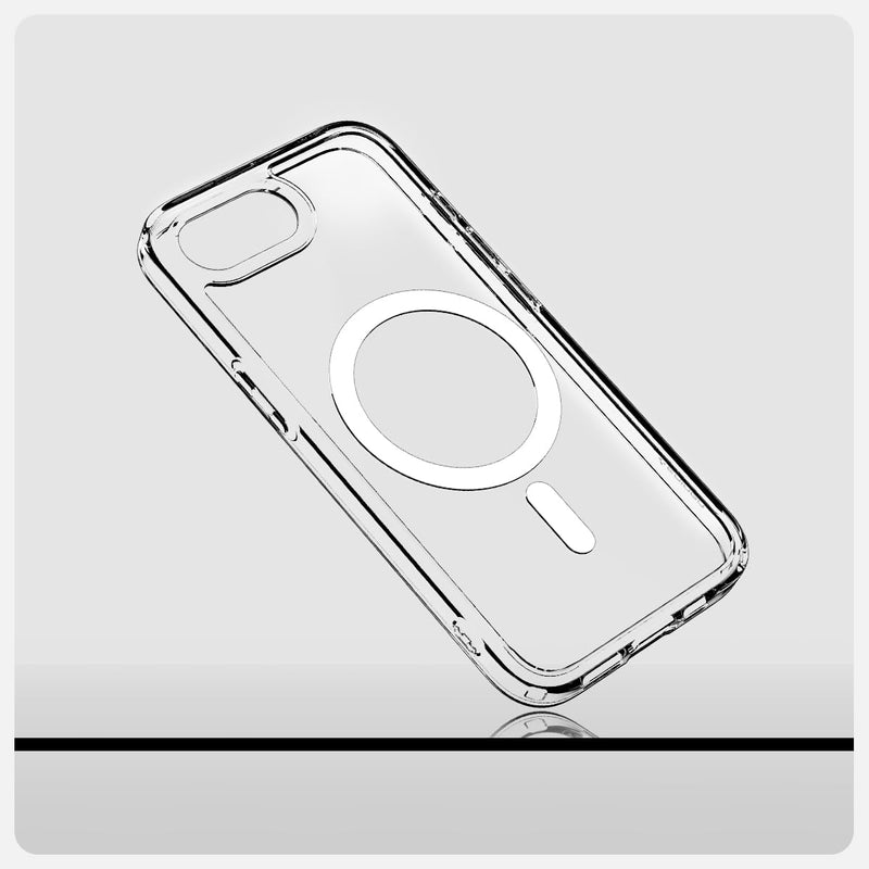 Spigen Ultra Hybrid Back Cover Case for iPhone 16e (2025) – Crystal Clear | TPU + Polycarbonate | Slim & Protective