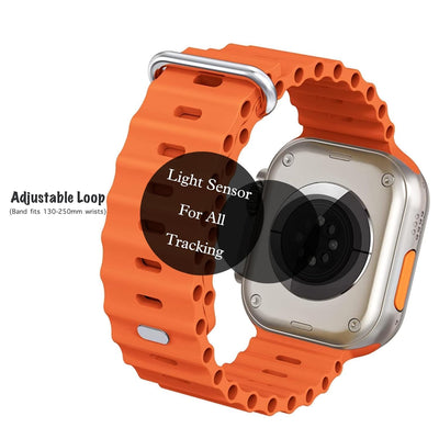 T800 Ultra Smart Watch – Rugged Design, Fitness Tracking & Always-On Style