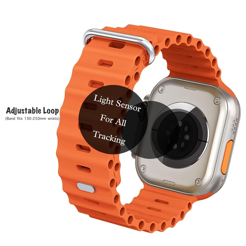 T800 Ultra Smart Watch – Rugged Design, Fitness Tracking & Always-On Style