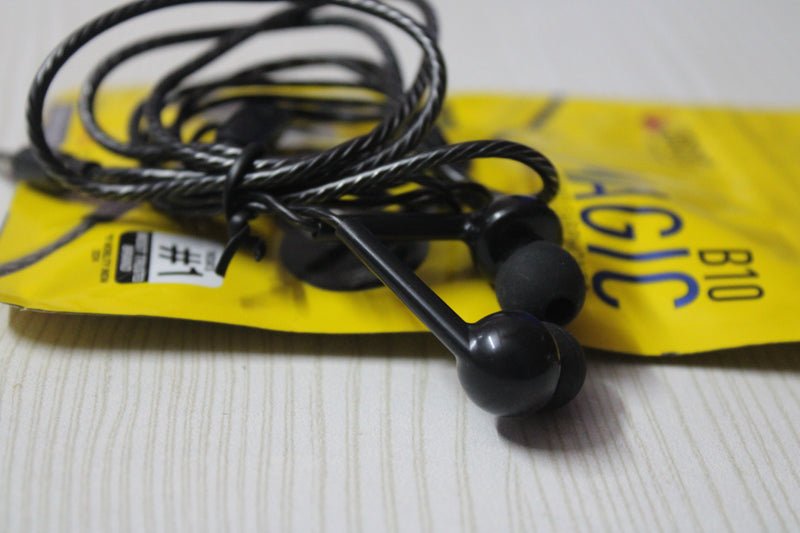 UBON B-10 Magic Wired Earphones – High Bass, HD Sound & Built-in Mic | Premium Wired Audio Experience