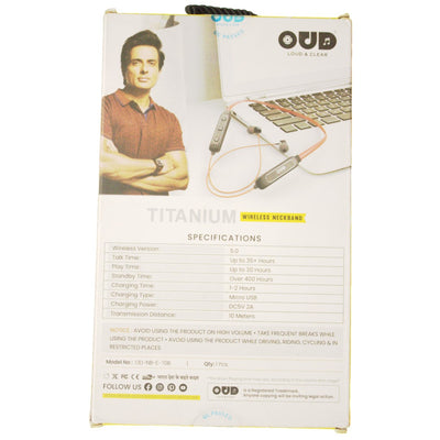 OUD Titanium Wireless Neckband