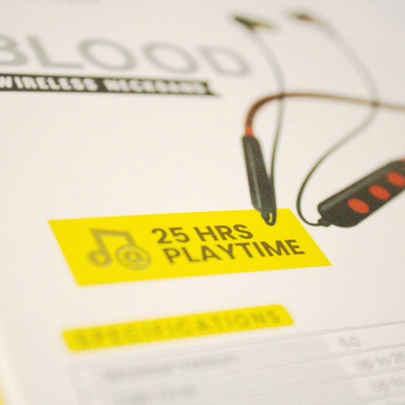 OUD BLOOD wirelss neckband